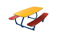 TABLE DE PIQUE NIQUE EXTÉRIEUR PETIOT ACIER ET BOIS COMPACT COLORÉ ET DESIGN
TABLE DE PIQUE NIQUE POUR ENFANT