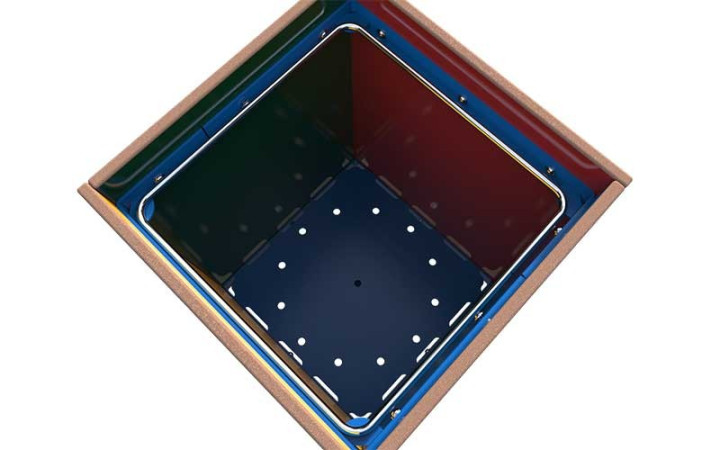 POUBELLE CARREE VISAGE PETIOT 40 L POUR ENFANT
CORBEILLE EXTERIEUR PUBLIC POUR AIRE DE JEUX ET COURS D ÉCOLE