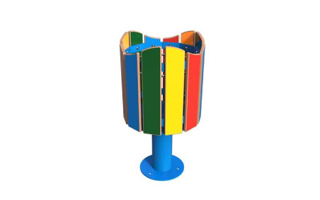 PETITE POUBELLE EXTÉRIEURE RONDE SUR PIED 20 L
CORBEILLE EXTÉRIEURE EN ACIER ET BOIS COMPACT POUR ENFANT