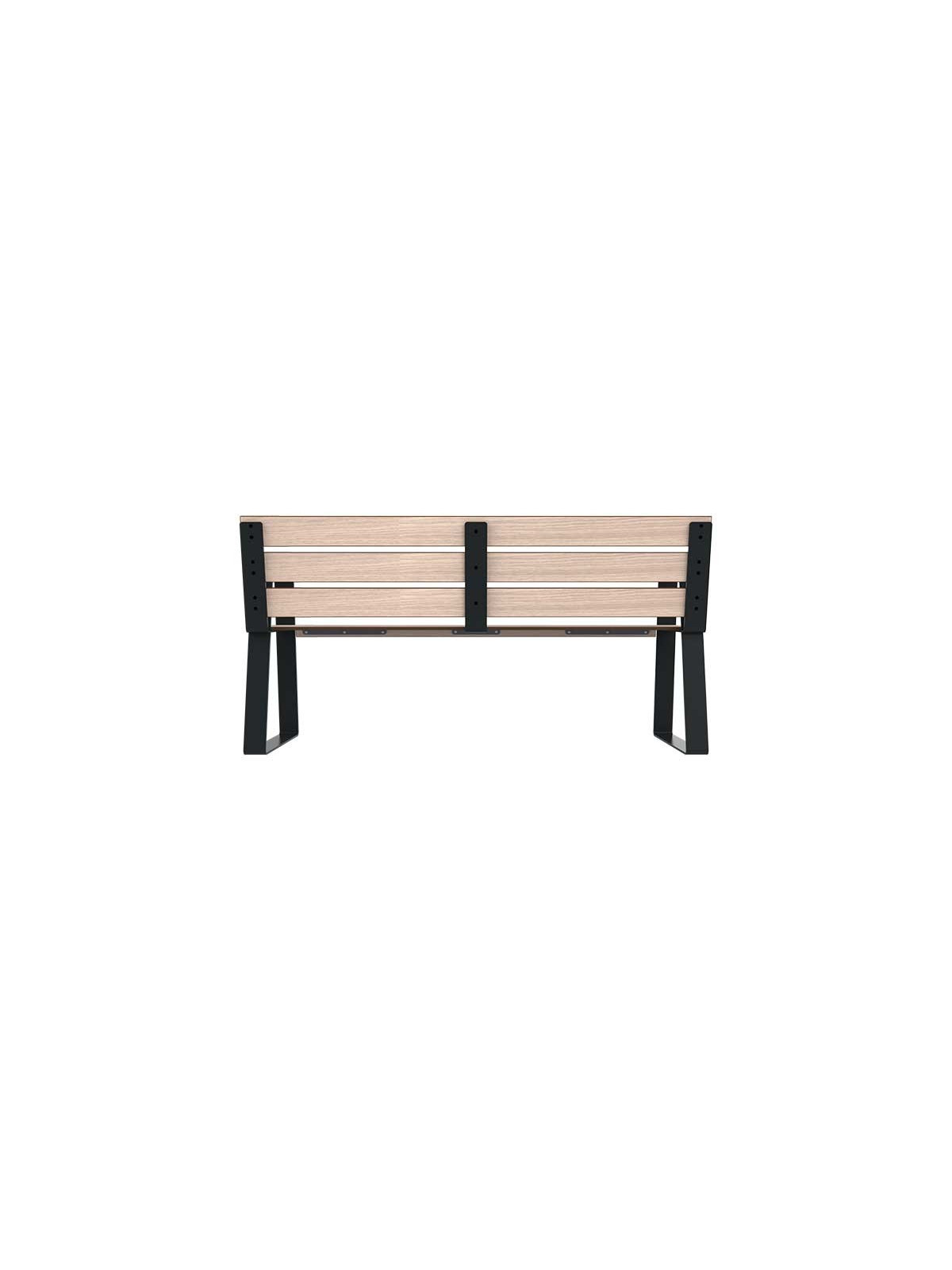 BANC PUBLIC 2 PLACES KIMI PMR ACIER ET COMPACT
BANC MODERNE MOBILIER URBAIN POUR SENIOR