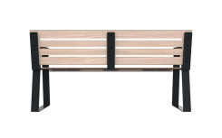 BANC PUBLIC 2 PLACES KIMI PMR ACIER ET COMPACT
BANC MODERNE MOBILIER URBAIN POUR SENIOR