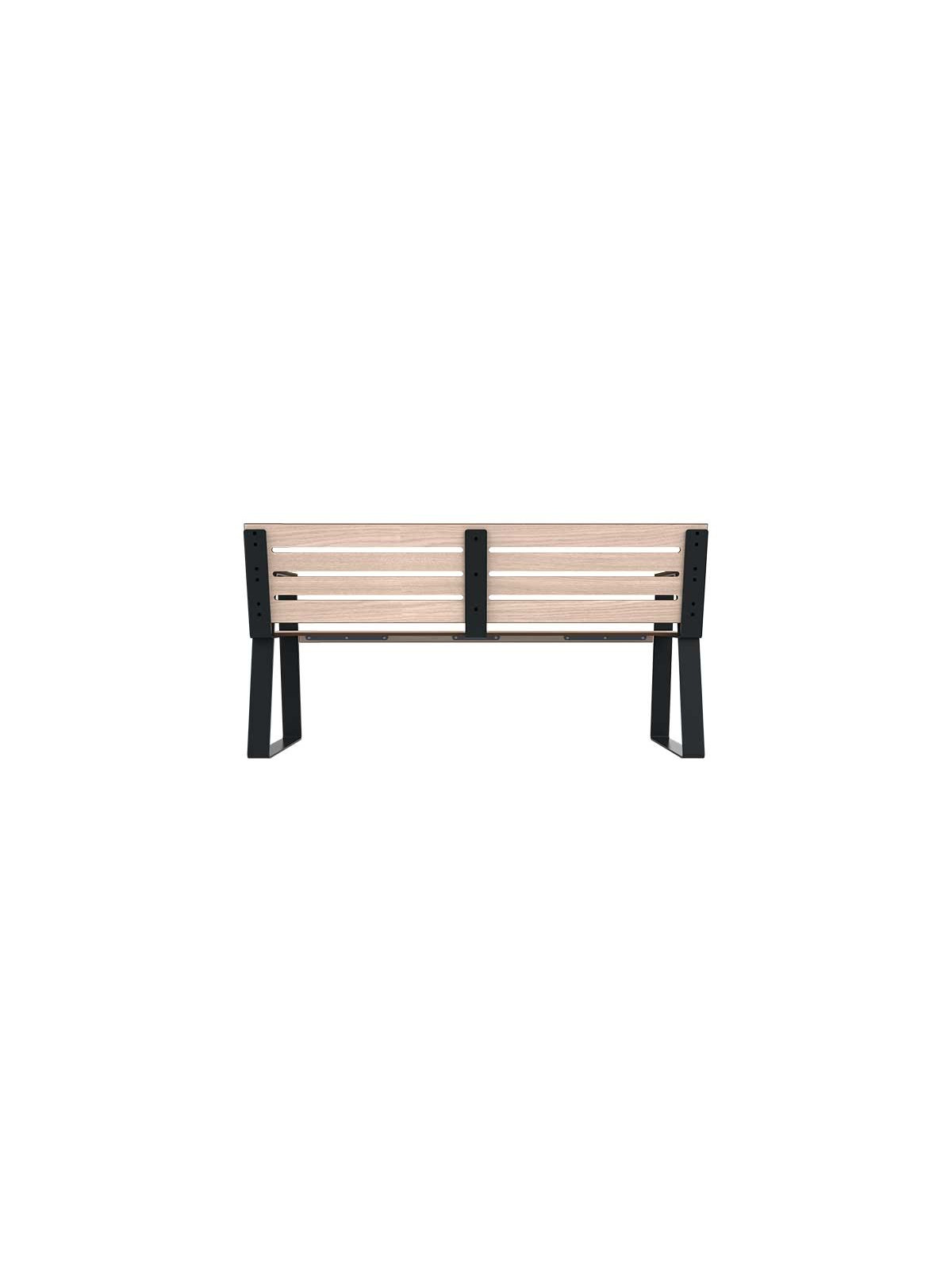 BANC PUBLIC 2 PLACES KIMI PMR ACIER ET COMPACT
BANC MODERNE MOBILIER URBAIN POUR SENIOR
