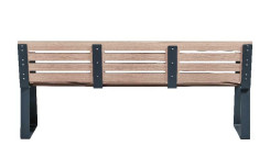 BANC MODERNE 3 PLACE SENIOR KIMI ACIER ET BOIS COMPACT
BANC PUBLIC POUR PARC ET ESPACE EXTÉRIEUR ADAPTÉ AUX PMR