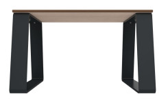 TABOURET EXTERIEUR INTERIEUR MARIANNE ACIER ET BOIS COMPACT MOBILIER DESIGN MODERNE POUR PROFESSIONNEL