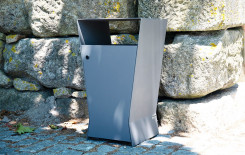 CORBEILLE DE VILLE FIT MICROCUBO ESPACE URBAIN PUBLIC
COLLECTEUR DE DÉCHET EN ACIER POUR COLLECTIVITÉ