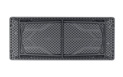 LOT DE 3 TABLES POLYETHYLENE RECTANGULAIRE 1830 X 760 MM