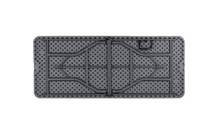 LOT DE 3 TABLES POLYETHYLENE PLIANTE VALISE 1830 X 752 MM