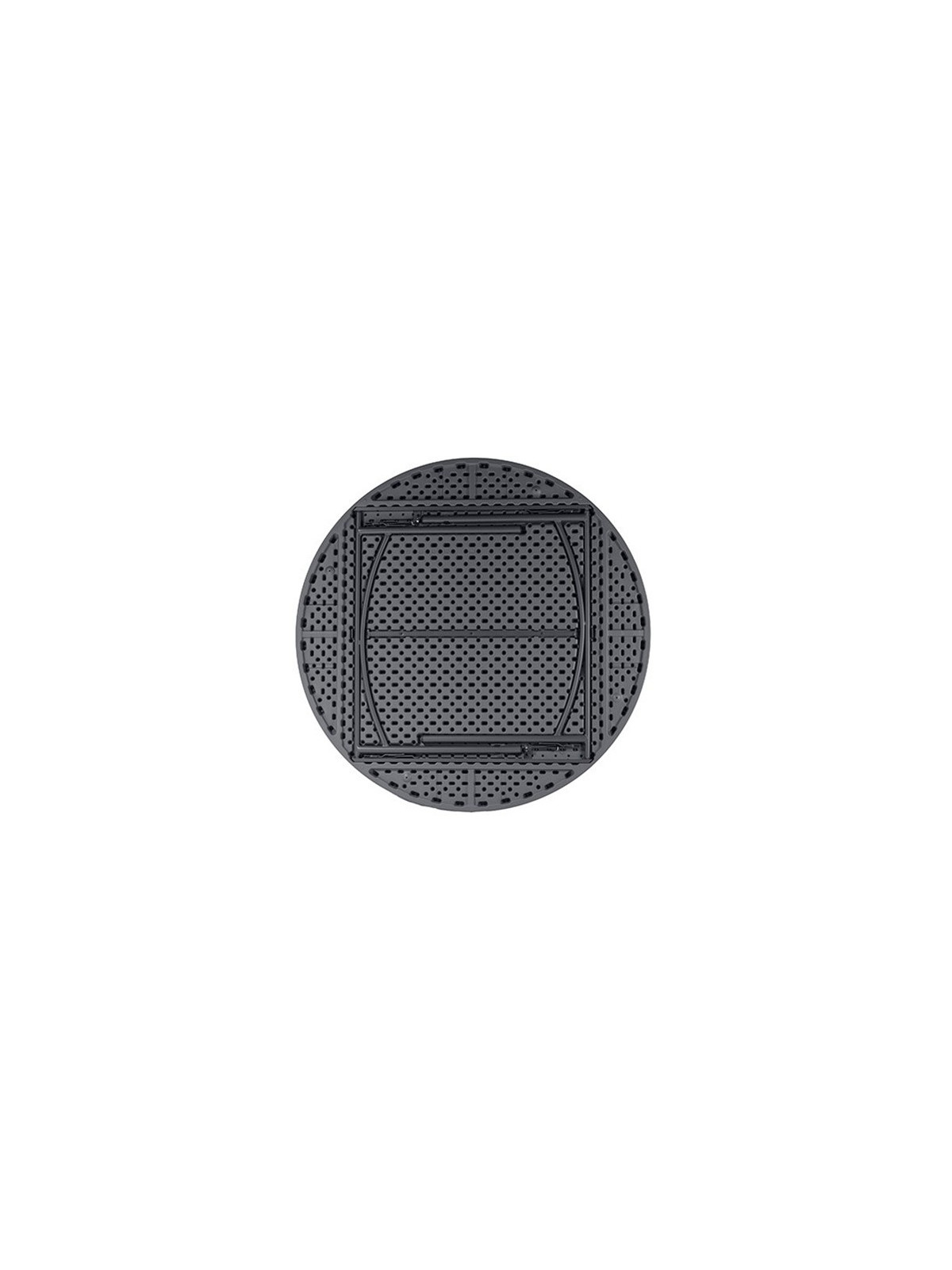 LOT DE 3 TABLES RONDES POLYETHYLENE Ø 1500 MM