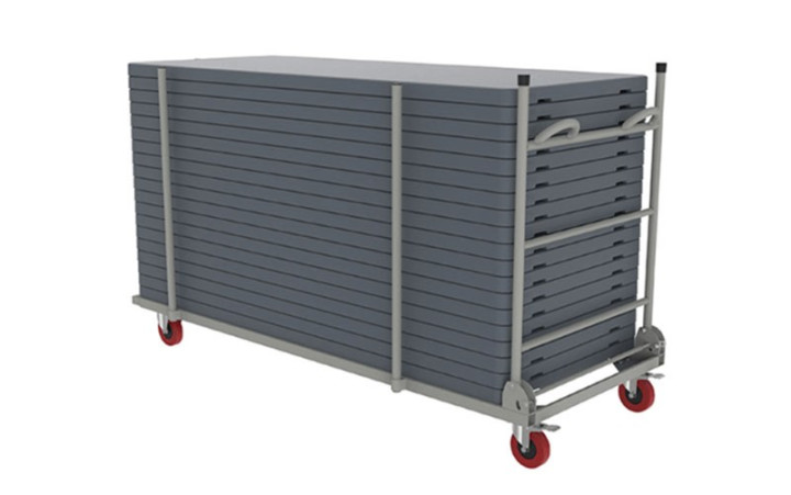 CHARIOT TRANSPORT POUR TABLES PLIANTES