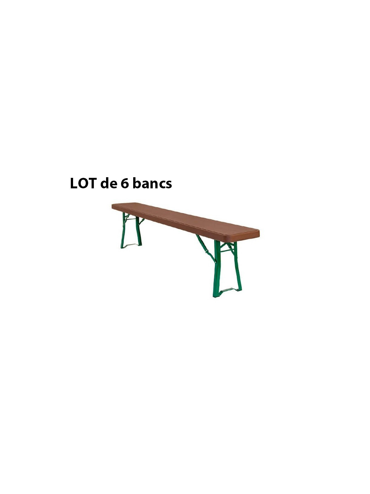 LOT 6 BANCS BRASSERIE FRANCFORT