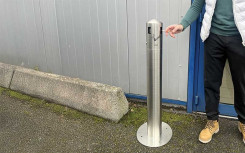 PROMO - CENDRIER EXTERIEUR STELE INOX GRANDE CAPACITÉ POUR SECTEUR HORECA
CENDRIER INOX POUR HÔTEL CAFÉ RESTAURANT