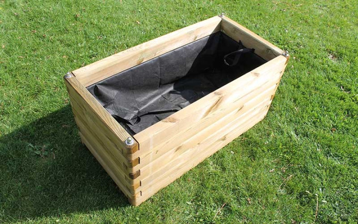 JARDINIÈRE STELLA 1000 x 500 x 500 mm