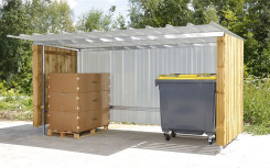 ABRI MULTI USAGE BOIS ET ACIER
ABRI FUMEUR, ABRI CONTENEUR, ABRI DE STOCKAGE ET ABRI CYCLE ET VELO