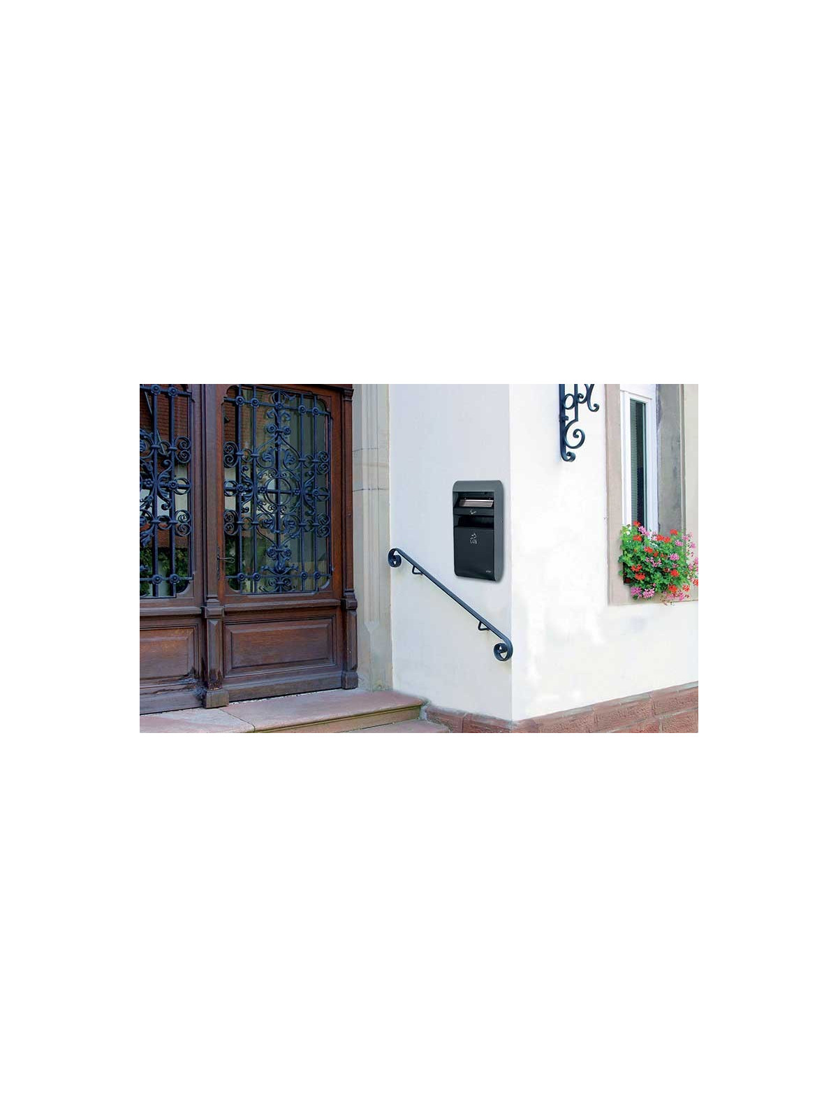 CENDRIER CORBEILLE BACA MURAL 3 L