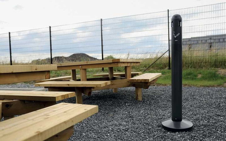 CENDRIER COLONNE 3 L