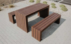 TABLE DE PIQUE NIQUE PLASTIQUE RECYCLE DENIA