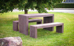 TABLE DE PIQUE NIQUE PLASTIQUE RECYCLE DENIA