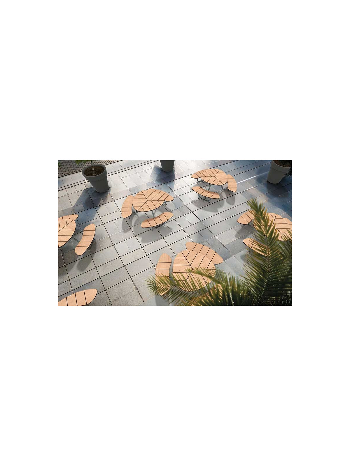 TABLE DE PIQUE NIQUE VITORIA HPL FABRICATION FRANCAISE
TABLE EXTÉRIEUR COMPACT POUR PARC OU TERRASSE DE RESTAURANT