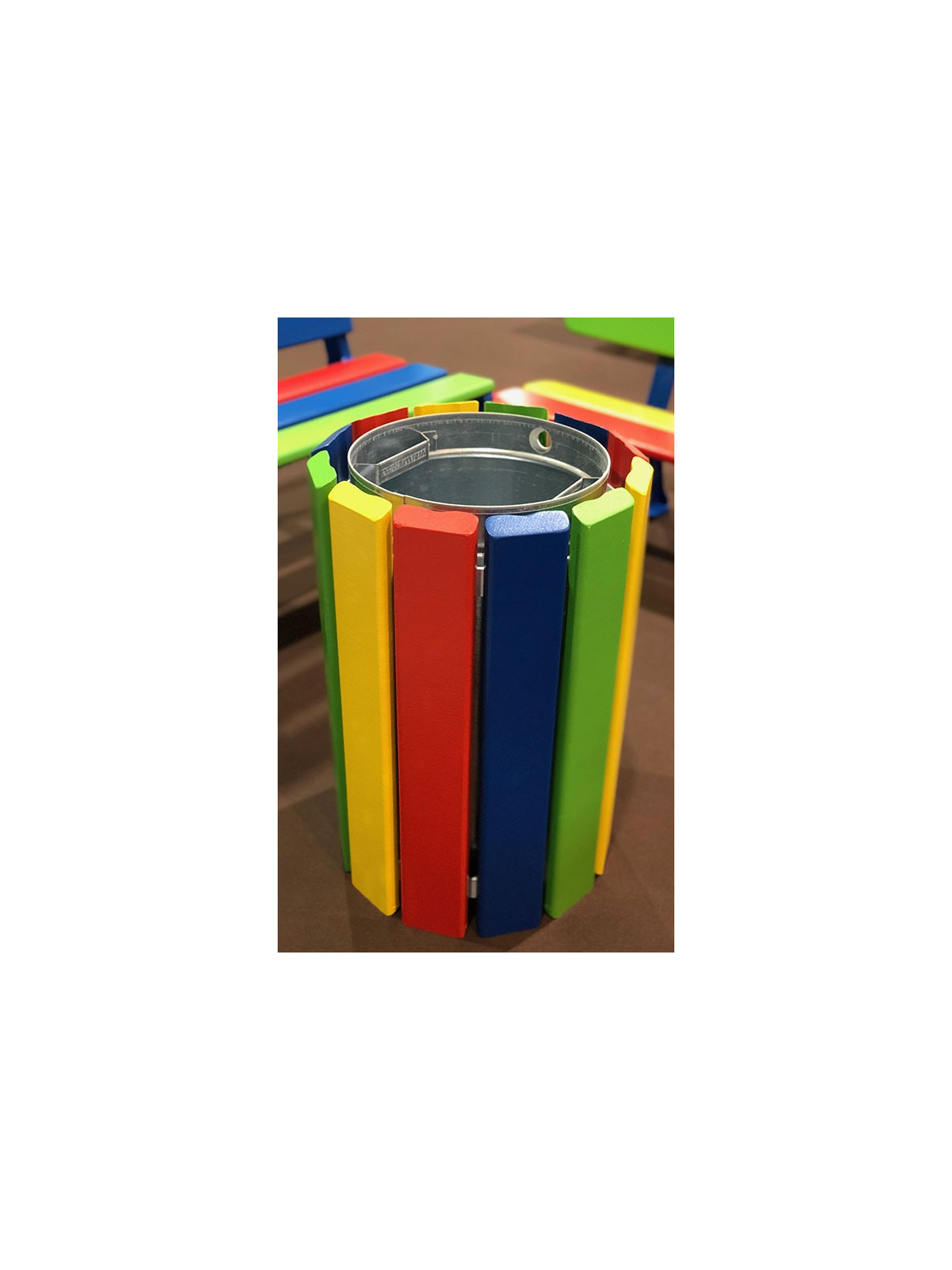 CORBEILLE CAMILLE MULTICOLORE