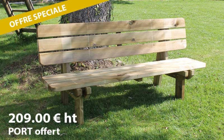 BANC STELLA AVEC DOSSIER