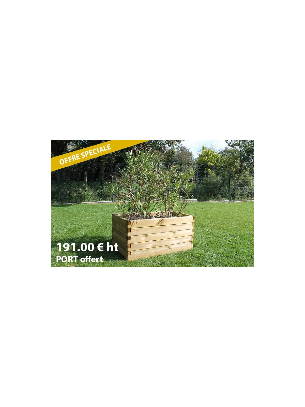 JARDINIERE STELLA 1000 x 500 x 500 mm