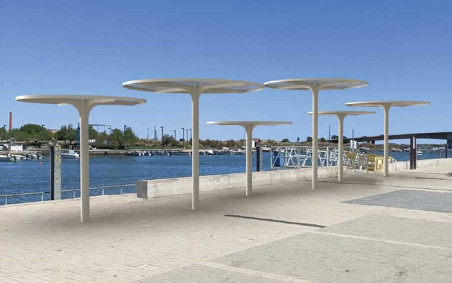 PERGOLA EXTERIEUR MAR DESIGN MICROCUBO
PERGOLA POUR ZONE D OMBRAGE DANS ESPACE PUBLIC
