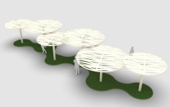 PERGOLA EXTERIEUR MAR DESIGN MICROCUBO
PERGOLA POUR ZONE D OMBRAGE DANS ESPACE PUBLIC