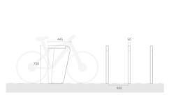 SUPPORT VELO WAVE BOIS ET ACIER MICROCUBO EXCLUSIVITÉ CELONA
APPUI CYCLE URBAIN DESIGN ET MODERNE