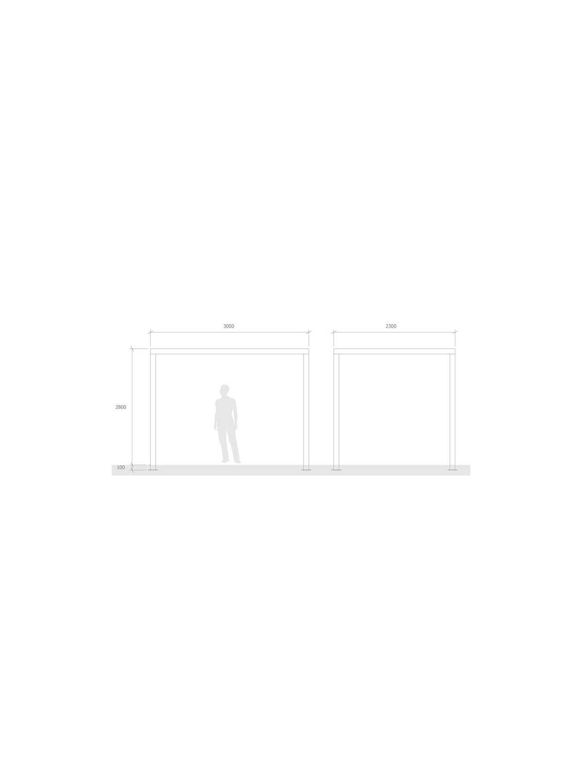 PERGOLA EXTÉRIEURE SQUARE MICROCUBO MOBILIER URBAIN MODERNE EXCLUSIVITÉ CELONA
PERGOLA DESIGN EN ACIER ET BOIS SQUARE