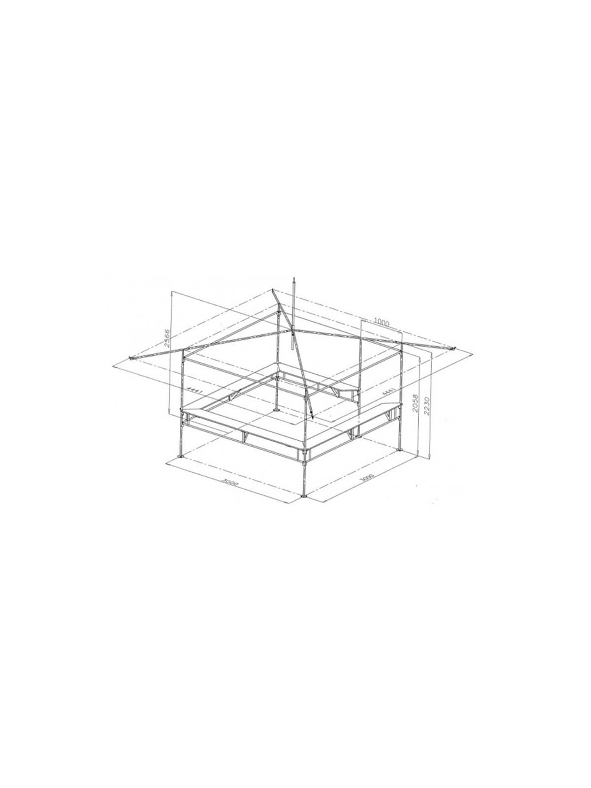 STAND BUVETTE 4,50 X 4,50