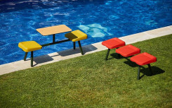 BANC MODERNE 3 PLACES POUR JARDIN ET ESPACE D'ACCUEIL INTÉRIEUR
MOBILIER DESIGN SAREK SLIM MODERNE ET CONTEMPORAIN