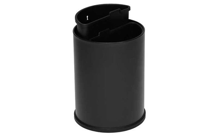 CORBEILLE DE TRI SELECTIF NARCISSA 2 COMPARTIMENTS RECYCLAGE DANS ENTREPRISE