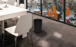 CORBEILLE DE TRI SELECTIF NARCISSA 2 COMPARTIMENTS RECYCLAGE DANS ENTREPRISE