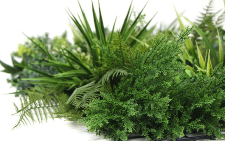 MUR VEGETAL POUR ENTREPRISE
COMPOSITION DE PLANTES ARTIFICIELLES
DÉCORATION INTÉRIEURE FLEURIE