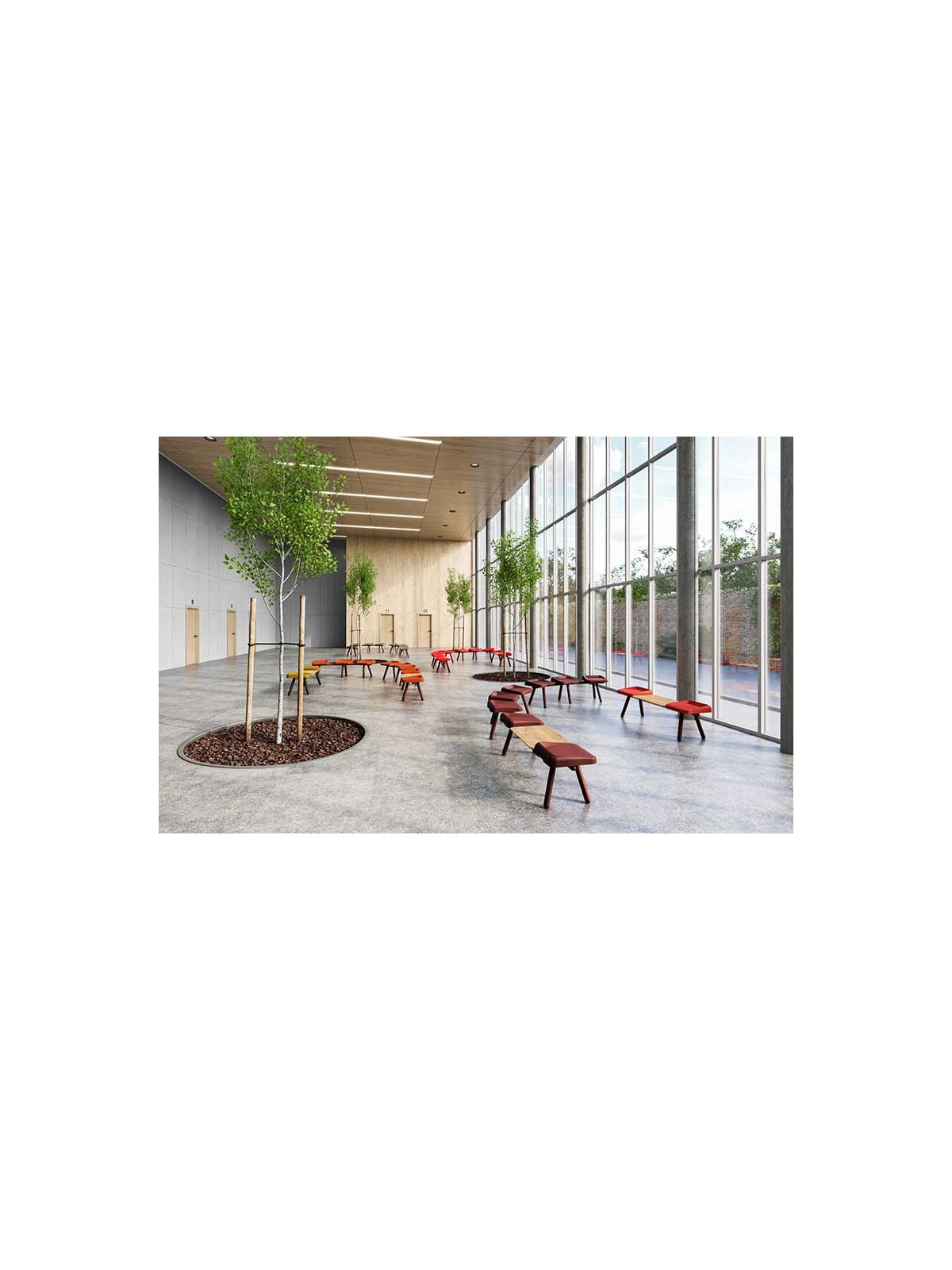 BANC MODERNE COURBE MODULAIRE 3 PLACES SAREK SLIM
MOBILIER DESIGN D'ARCHITECTE POUR PROFESSIONNEL AÉROPORT, GARE, HÔTEL