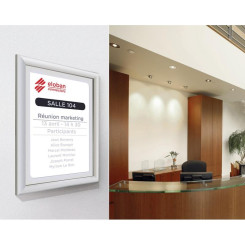 LOT DE 5 CADRES ECO CLIC FIXATION MURALE