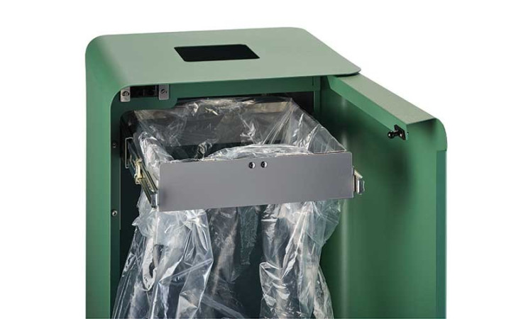 CORBEILLE DE TRI INTÉRIEURE DESIGN ET MODERNE
POUBELLE BUREAU RESTAURANT OU ÉCOLE POUR RECYCLAGE DES DÉCHETS