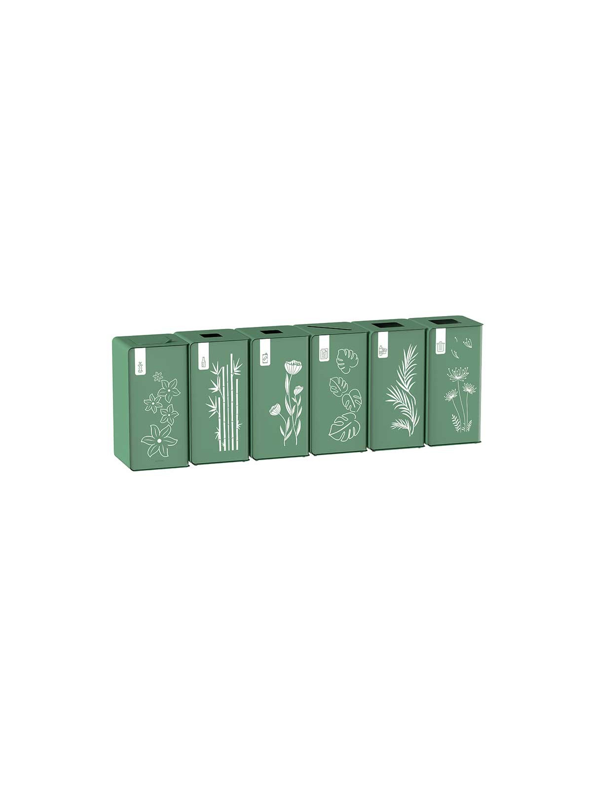 CORBEILLE DE TRI INTÉRIEURE DESIGN ET MODERNE
POUBELLE BUREAU RESTAURANT OU ÉCOLE POUR RECYCLAGE DES DÉCHETS