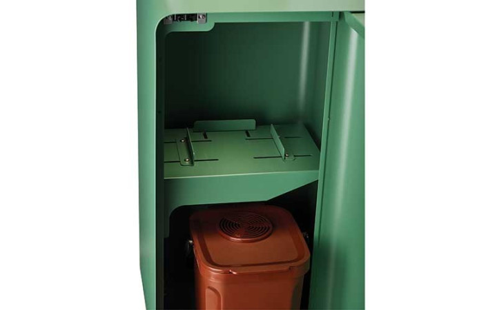 Poubelle de tri TRITOU 2 x 10L pour biodéchet, Corbeille de recyclage