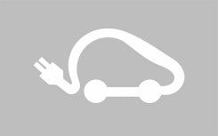 LOT DE 5 LOGOS VOITURE ELECTRIQUE MARQUAGE PREFABRIQUE RETROREFLECHISSANT