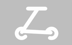 LOT DE 5 LOGOS TROTINETTE MARQUAGE PREFABRIQUE RETROREFLECHISSANT