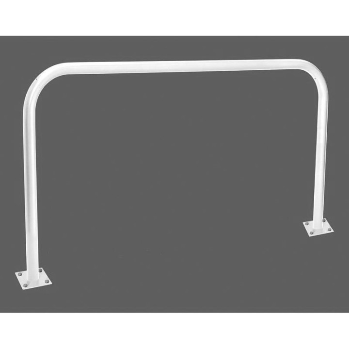 ARCEAU SIMPLE Ø60 PEINT SUR ZINC SUR PLATINES SECURITE MOBILIER URBAIN