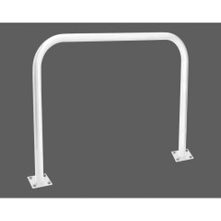 ARCEAU SIMPLE Ø60 PEINT SUR ZINC SUR PLATINES SECURITE MOBILIER URBAIN