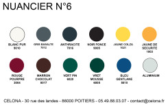 BORNE MARS NUANCIER