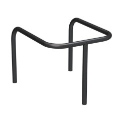 ETRIER DE PROTECTION Ø 35 PEINT SUR GALVA A SCELLER