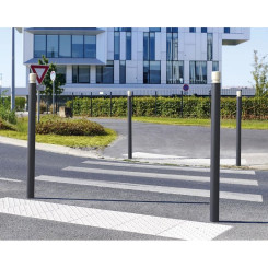 POTELET PMR HAUTE VISIBILITÉ AGGLO Ø72 Ø102 mm 
POTELET DE SÉCURITÉ POUR ESPACE PUBLIC PROTECTION URBAINE