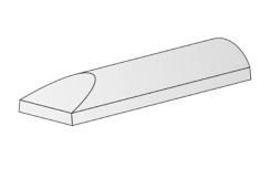 BORDURE SIFFLET SEPARATEUR DE VOIE BETON