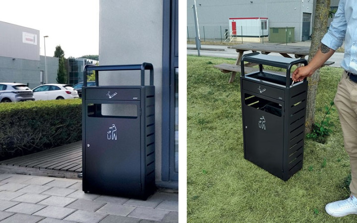 CORBEILLE CENDRIER ALYA 43 L