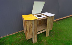 CORBEILLE TRIPLE FLUX VONNE - TRI SELECTIF