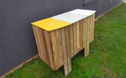 CORBEILLE TRIPLE FLUX VONNE - TRI SELECTIF